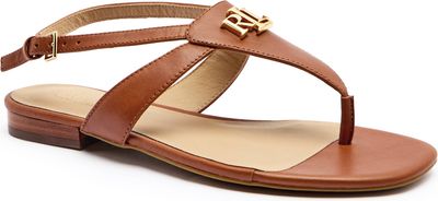 Sandały damskie na lato LAUREN RALPH LAUREN ze sklepu: Gomez Fashion Store w kategorii: Sandały damskie - zdjęcie 874714-BD9-10338_RL252W000032I74