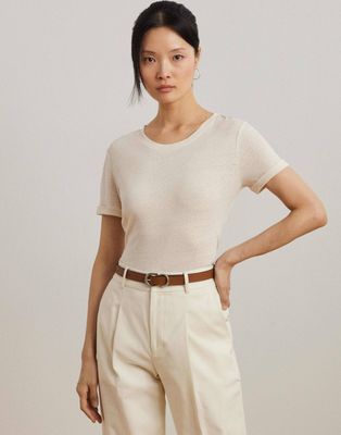 Bluzka damska na wiosnę LAUREN RALPH LAUREN ze sklepu: Gomez Fashion Store w kategorii: Bluzki damskie - zdjęcie 874714-BD9-10338_RL252W000052FK5