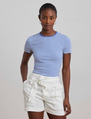 Bluzka damska LAUREN RALPH LAUREN ze sklepu: Gomez Fashion Store w kategorii: Bluzki damskie - zdjęcie 874714-BD9-10338_RL252W00005390K