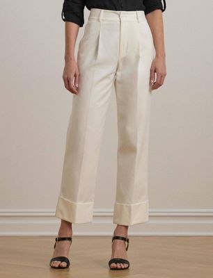 Spodnie damskie casual LAUREN RALPH LAUREN ze sklepu: Gomez Fashion Store w kategorii: Spodnie damskie - zdjęcie 874714-BD9-10338_RL252W000056F23
