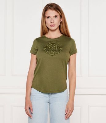 Bluzka damska w stylu młodzieżowym LAUREN RALPH LAUREN ze sklepu: Gomez Fashion Store w kategorii: Bluzki damskie - zdjęcie 874714-BD9-10338_RL252W00005494K