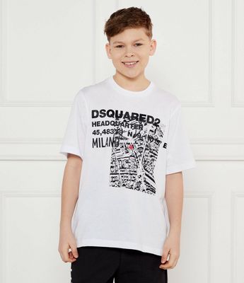 T-shirt chłopięce letni Dsquared2 ze sklepu: Gomez Fashion Store w kategorii: T-shirty chłopięce