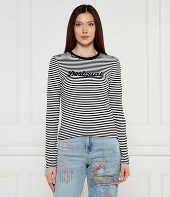 Bluzka damska wiosenna Desigual ze sklepu: Gomez Fashion Store w kategorii: Bluzki damskie - zdjęcie 874714-BD9-10338_DU252W000059002