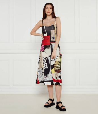 Sukienka na lato Desigual ze sklepu: Gomez Fashion Store w kategorii: Sukienki - zdjęcie 874714-BD9-10338_DU252W000094919