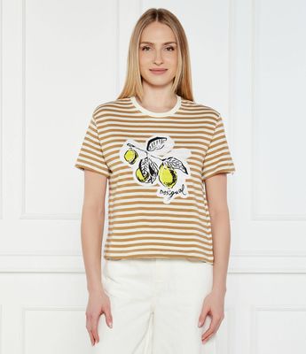 Bluzka damska na wiosnę Desigual ze sklepu: Gomez Fashion Store w kategorii: Bluzki damskie - zdjęcie 874714-BD9-10338_DU252W000128065