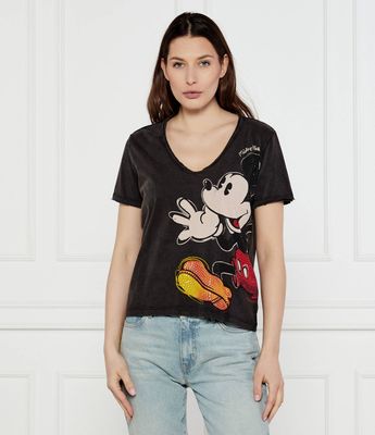 Bluzka damska wiosenna w stylu młodzieżowym Desigual ze sklepu: Gomez Fashion Store w kategorii: Bluzki damskie - zdjęcie 874714-BD9-10338_DU252W000129002