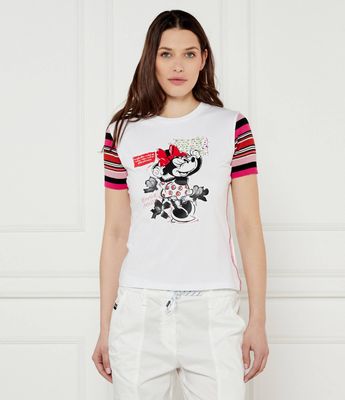 Bluzka damska na wiosnę Desigual ze sklepu: Gomez Fashion Store w kategorii: Bluzki damskie - zdjęcie 874714-BD9-10338_DU252W000130065