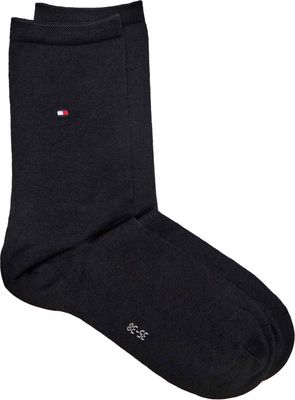 Skarpetki damskie bez wzorów Tommy Hilfiger ze sklepu: Gomez Fashion Store w kategorii: Skarpetki damskie - zdjęcie 874714-BD9-10338_TH252W000248001