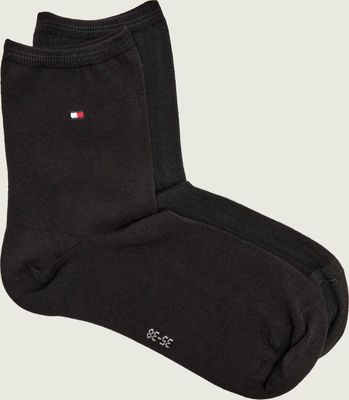 Skarpetki damskie bez wzorów Tommy Hilfiger ze sklepu: Gomez Fashion Store w kategorii: Skarpetki damskie - zdjęcie 874714-BD9-10338_TH252W000255001