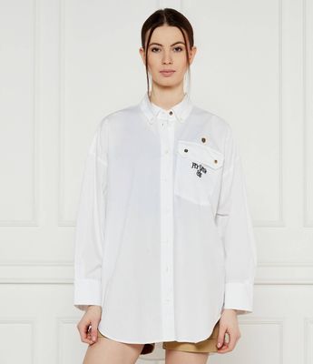 Koszula damska Aeronautica Militare ze sklepu: Gomez Fashion Store w kategorii: Koszule damskie - zdjęcie 874714-BD9-10338_AM252W000005002