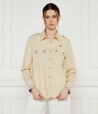 Koszula damska Aeronautica Militare ze sklepu: Gomez Fashion Store w kategorii: Koszule damskie - zdjęcie 874714-BD9-10338_AM252W000006318