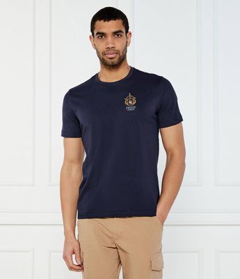 T-shirt męski na wiosnę Aeronautica Militare ze sklepu: Gomez Fashion Store w kategorii: T-shirty męskie - zdjęcie 874714-BD9-10338_AM252M000003001