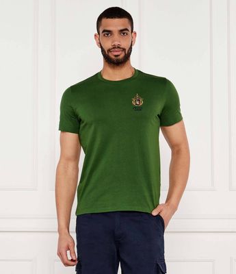 T-shirt męski na wiosnę Aeronautica Militare ze sklepu: Gomez Fashion Store w kategorii: T-shirty męskie - zdjęcie 874714-BD9-10338_AM252M000003326