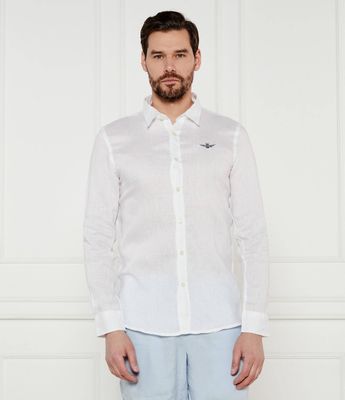 Koszula męska Aeronautica Militare ze sklepu: Gomez Fashion Store w kategorii: Koszule męskie - zdjęcie 874714-BD9-10338_AM252M000048146
