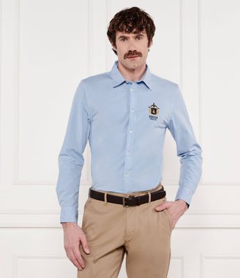 Koszula męska Aeronautica Militare ze sklepu: Gomez Fashion Store w kategorii: Koszule męskie - zdjęcie 874714-BD9-10338_AM252M000049329