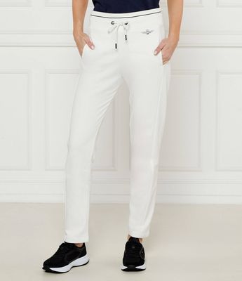 Spodnie damskie na wiosnę Aeronautica Militare ze sklepu: Gomez Fashion Store w kategorii: Spodnie damskie - zdjęcie 874714-BD9-10338_AM251W000009002