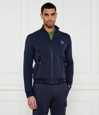 Bluza męska na wiosnę Aeronautica Militare ze sklepu: Gomez Fashion Store w kategorii: Bluzy męskie - zdjęcie 874714-BD9-10338_AM251M000012001