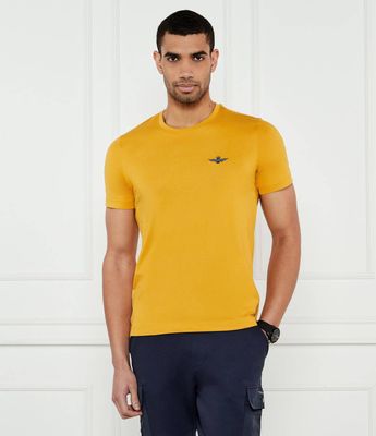 Aeronautica Militare - T-shirt męski na wiosnę ze sklepu: Gomez Fashion Store w kategorii: T-shirty męskie - zdjęcie 874714-BD9-10338_AM251M000021366