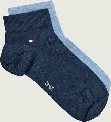 Skarpetki damskie casualowe gładkie Tommy Hilfiger ze sklepu: Gomez Fashion Store w kategorii: Skarpetki damskie - zdjęcie 874714-BD9-10338_TH252M000255050