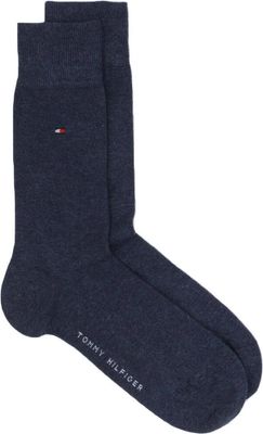 Skarpetki damskie bez wzorów Tommy Hilfiger ze sklepu: Gomez Fashion Store w kategorii: Skarpetki damskie - zdjęcie 874714-BD9-10338_TH252M000256356
