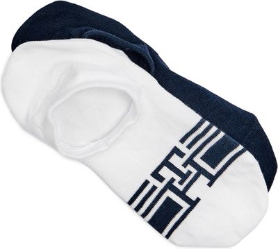 Skarpetki damskie w abstrakcyjnym wzorze Tommy Hilfiger ze sklepu: Gomez Fashion Store w kategorii: Skarpetki damskie - zdjęcie 874714-BD9-10338_TH252M000276002