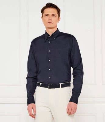 Koszula męska casual Oscar Jacobson ze sklepu: Gomez Fashion Store w kategorii: Koszule męskie - zdjęcie 874714-BD9-10338_OJ252M000002012