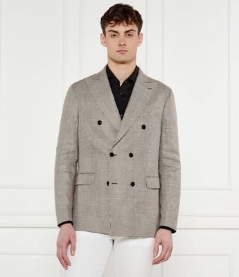 Marynarka męska elegancka Oscar Jacobson ze sklepu: Gomez Fashion Store w kategorii: Marynarki męskie - zdjęcie 874714-BD9-10338_OJ252M000007079