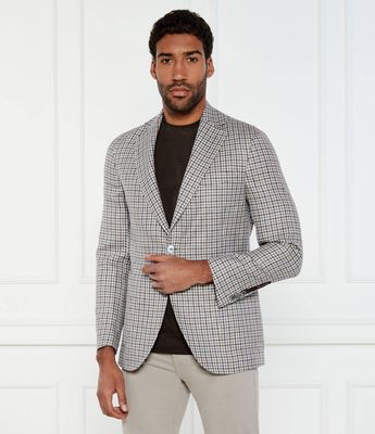 Marynarka męska elegancka Oscar Jacobson ze sklepu: Gomez Fashion Store w kategorii: Marynarki męskie - zdjęcie 874714-BD9-10338_OJ252M000009055