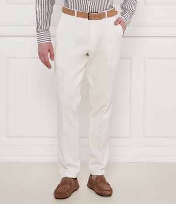 Spodnie męskie wiosenne Oscar Jacobson ze sklepu: Gomez Fashion Store w kategorii: Spodnie męskie - zdjęcie 874714-BD9-10338_OJ252M000015027