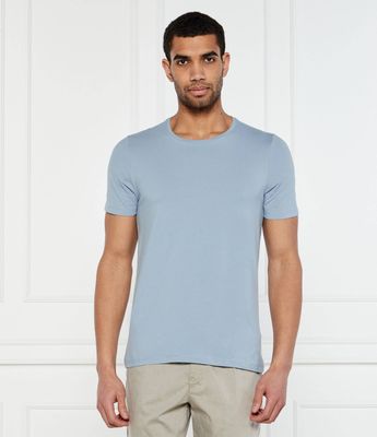 Oscar Jacobson - T-shirt męski casual wiosenny ze sklepu: Gomez Fashion Store w kategorii: T-shirty męskie - zdjęcie 874714-BD9-10338_OJ252M000025020