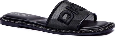 Klapki damskie na lato DKNY ze sklepu: Gomez Fashion Store w kategorii: Klapki damskie - zdjęcie 874714-BD9-10338_DK252W000005007