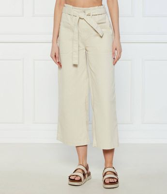 Spodnie damskie w stylu retro na wiosnę DKNY ze sklepu: Gomez Fashion Store w kategorii: Spodnie damskie - zdjęcie 874714-BD9-10338_DK252W000013457