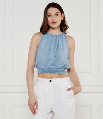 Bluzka damska na zimę DKNY ze sklepu: Gomez Fashion Store w kategorii: Bluzki damskie - zdjęcie 874714-BD9-10338_DK252W000024460