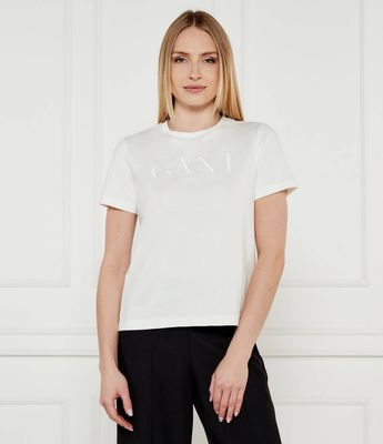 Bluzka damska na wiosnę Gant ze sklepu: Gomez Fashion Store w kategorii: Bluzki damskie - zdjęcie 874714-BD9-10338_GA252W000024113