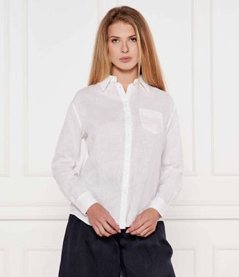 Koszula damska elegancka Gant ze sklepu: Gomez Fashion Store w kategorii: Koszule damskie - zdjęcie 874714-BD9-10338_GA252W000029110