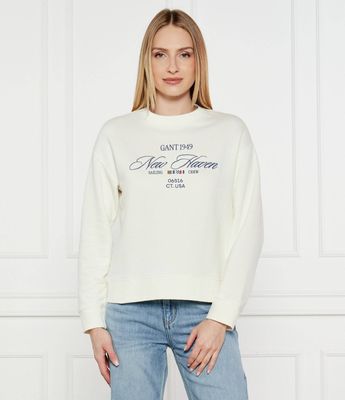 Bluza damska na wiosnę Gant ze sklepu: Gomez Fashion Store w kategorii: Bluzy damskie - zdjęcie 874714-BD9-10338_GA252W000026113