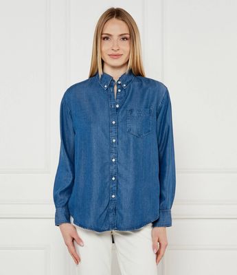 Koszula damska Gant ze sklepu: Gomez Fashion Store w kategorii: Koszule damskie - zdjęcie 874714-BD9-10338_GA252W000036A74
