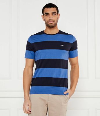Gant - T-shirt męski casualowy ze sklepu: Gomez Fashion Store w kategorii: T-shirty męskie - zdjęcie 874714-BD9-10338_GA252M000049A64
