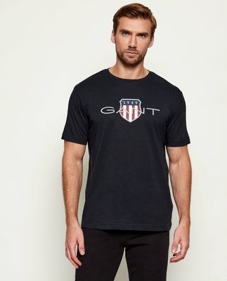 T-shirt męski młodzieżowy Gant ze sklepu: Gomez Fashion Store w kategorii: T-shirty męskie - zdjęcie 874714-BD9-10338_GA252M000053005