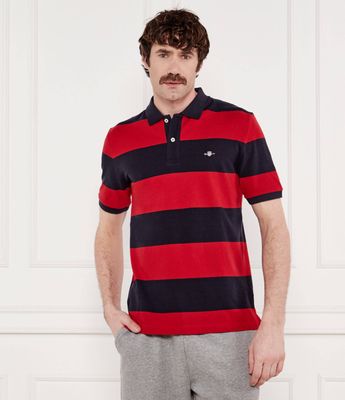 T-shirt męski casualowy wiosenny Gant ze sklepu: Gomez Fashion Store w kategorii: T-shirty męskie - zdjęcie 874714-BD9-10338_GA252M000055630
