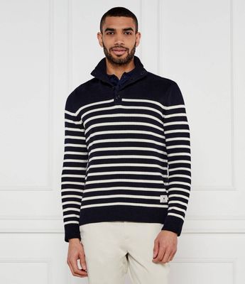 Sweter męski na zimę Gant ze sklepu: Gomez Fashion Store w kategorii: Swetry męskie - zdjęcie 874714-BD9-10338_GA252M000076433