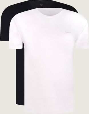 T-shirt męski na lato Gant ze sklepu: Gomez Fashion Store w kategorii: T-shirty męskie - zdjęcie 874714-BD9-10338_GA252M000077A71