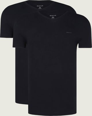 T-shirt męski casual na wiosnę Gant ze sklepu: Gomez Fashion Store w kategorii: T-shirty męskie - zdjęcie 874714-BD9-10338_GA252M000078005