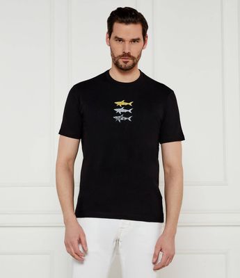 Paul&Shark - T-shirt męski ze sklepu: Gomez Fashion Store w kategorii: T-shirty męskie - zdjęcie 874714-BD9-10338_PU252M000004011