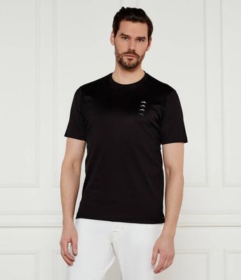 T-shirt męski casual Paul&Shark ze sklepu: Gomez Fashion Store w kategorii: T-shirty męskie - zdjęcie 874714-BD9-10338_PU252M000010011