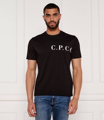 T-shirt męski w stylu młodzieżowym C.P. Company ze sklepu: Gomez Fashion Store w kategorii: T-shirty męskie - zdjęcie 874714-BD9-10338_CY252M000011999