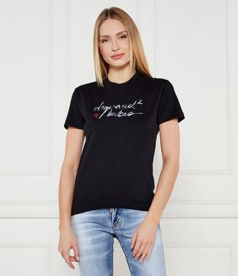 Bluzka damska Dsquared2 ze sklepu: Gomez Fashion Store w kategorii: Bluzki damskie - zdjęcie 874714-BD9-10338_DQ252W000001900