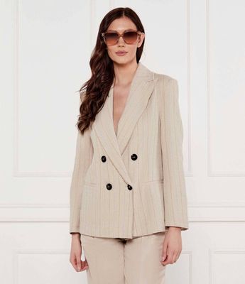Marynarka elegancki Max & Co. ze sklepu: Gomez Fashion Store w kategorii: Marynarki damskie - zdjęcie 874714-BD9-10338_MX252W000009218