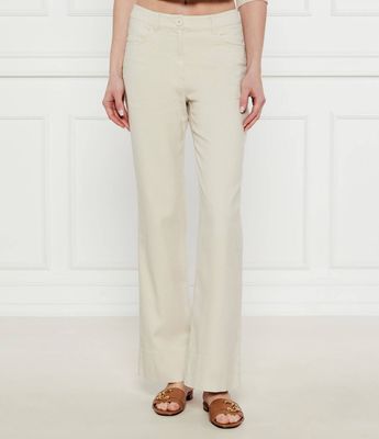 Spodnie damskie wiosenne casual Marc Cain ze sklepu: Gomez Fashion Store w kategorii: Spodnie damskie - zdjęcie 874714-BD9-10338_CR252W000056183