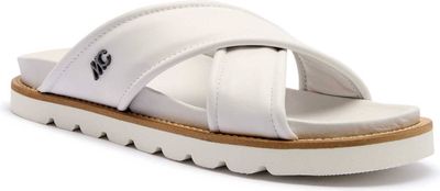 Marc Cain - Klapki damskie na lato ze sklepu: Gomez Fashion Store w kategorii: Klapki damskie - zdjęcie 874714-BD9-10338_CR252W000058100
